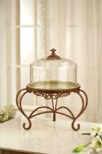 Cake Stand - Fleur de Lis