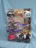  Display Cases - Acrylic 4 Shelf