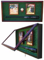 Display Cases - Baseball Bat - Ball and Photos