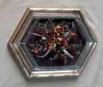Display Cases - Wall Hanging Hexagon Wide