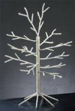   Ornament & Jewelry Tree - Silver Beaded