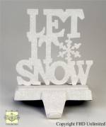   Stocking Holders - Let It Snow
