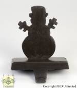 Stocking Holders - Rustic Snowman