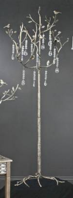  Ornament Tree - Large Natural Design With Birds