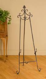 Floor Easel -  Metal Motif 44" - Antique Bronze