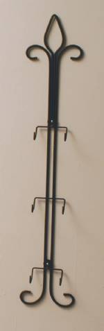 Plate Rack - Fleur De Lis Triple