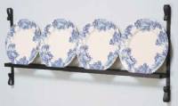 Plate Hangers - Iron Horizontal Rack