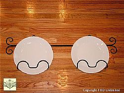 Plate Racks -  Princeton Two Place Horizontal