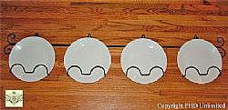 Plate Racks -  Princeton Four Plate Horizontal