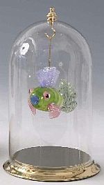  Glass Ornament Domes -  4�" x 8"