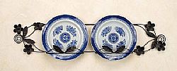 Plate Racks - Flower Petal Double Horizontal
