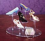 Lucite Risers - Pedestal With Oval Base