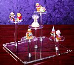 Lucite Risers -  Pedestal