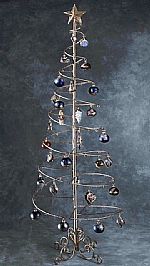  Ornament Trees - Spiral Wire Ornament Tree  6'