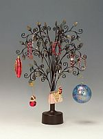 Ornament Trees - Rotating Tabletop - Dark Brown
