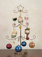  Ornament Trees - Twisted Three Tier Display