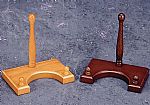 Plate Holders - Wood - Colonial Walnut