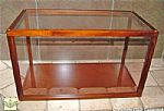   Doll Display Cases - Wood and Acrylic - Rectangular 9 1/2" High
