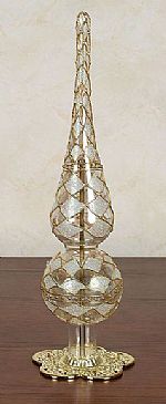 Ornament Holders - Tree Topper - Filigree
