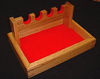 Hand Gun Display Rack - 4 Place