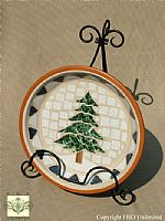 Plate Easels - 17" Renaissance
