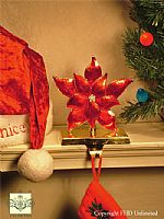 Stocking Hangers - Poinsettia