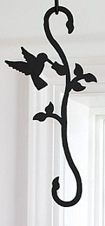 Decorative S Hooks - Hummingbird