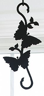 Decorative S Hooks - Butterfly