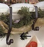 Wrought Iron 8" Stocking Hangers