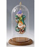   Glass Pocket Watch Domes -  Top Hook & Knob 4" x 7"