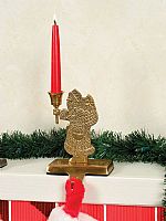 Stocking Hangers -Christmas Santa