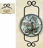 Plate Hangers - Wrought Iron Single