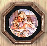 Plate Frames - Octagon - Single Oak