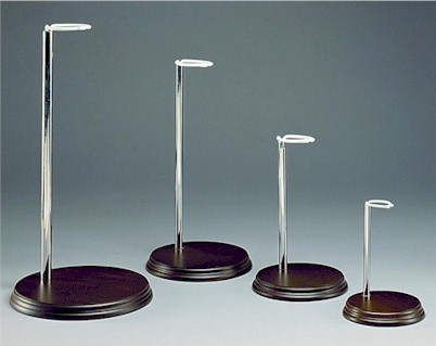 Wood Base Doll Stands