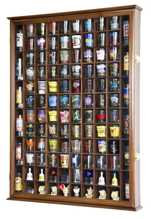 Shotglass Collector Case - 108 Shot Glass