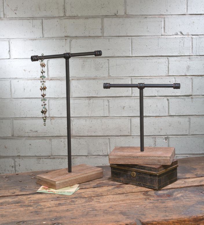 Jewelry Displays - Industrial T Bar - Set of 2