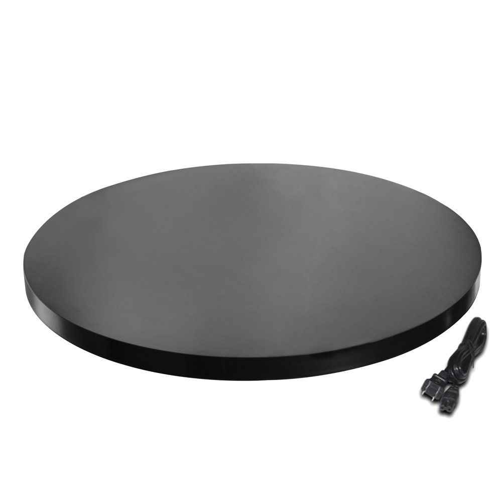 Turntable Display - Black 24 inch - 180 Pound
