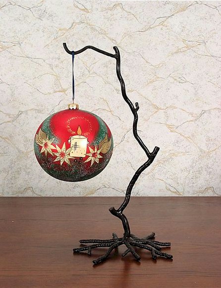 Ornament  Stands - Wrought Iron Twig