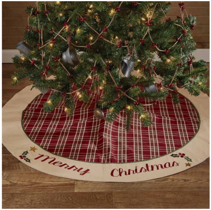 Tree Skirt - Merry Christmas 52", Tree Skirts