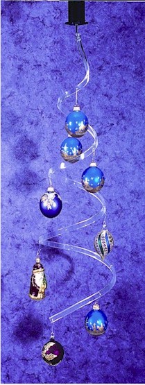 Ornament Holders - Acrylic Hanging Display