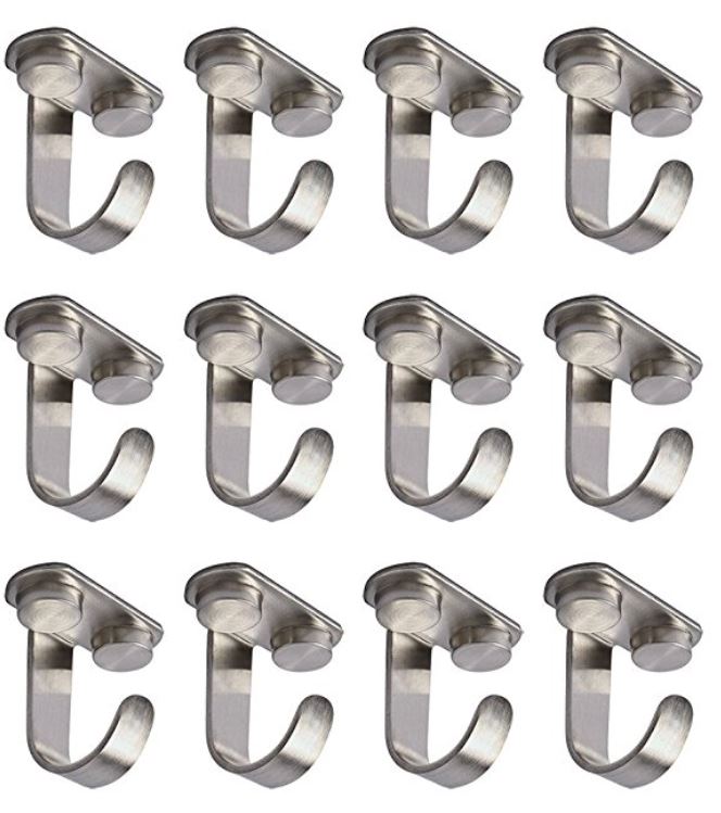 Mug Display Hooks - Set of 12 Stainless Steel