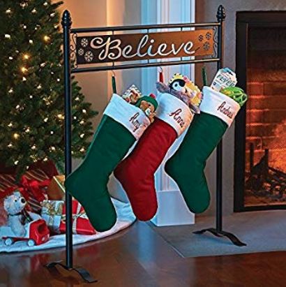 OUFINI Stocking Holders for Fireplace Stocking Hangers for Fireplace Christmas Stocking Holders Fireplace Hooks for Stockings Christmas Gnome Stocking Hooks for Fireplace Gnome Christmas Decorations 
