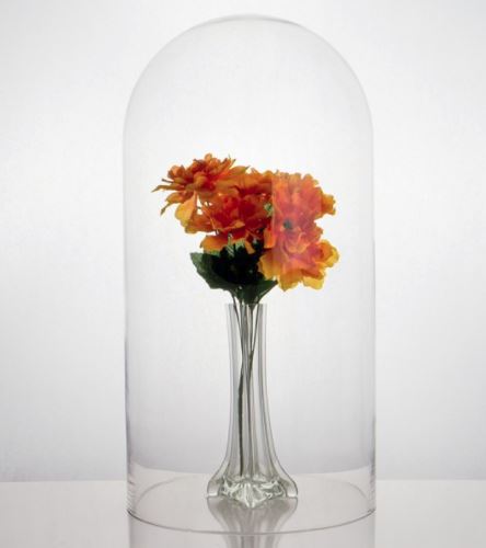    Glass Domes - Large  - 10" x 18-1/2"H - Set of Two