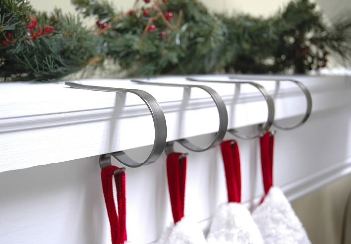 Pewter Stocking Hangers 109