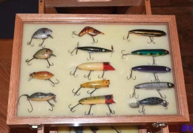 Fishing Memorabilia Displays, Fishing Lure and Fishing Reel Displays