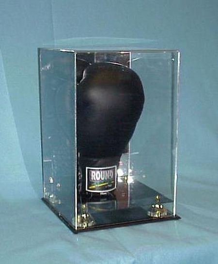 boxing glove glass case