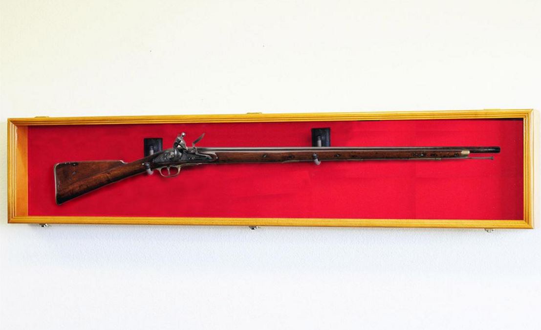 Rifle Display Case - Extra Long Rifle or Musket