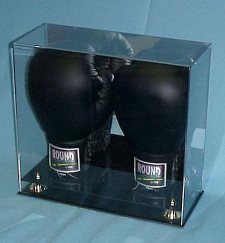 boxing glove glass case