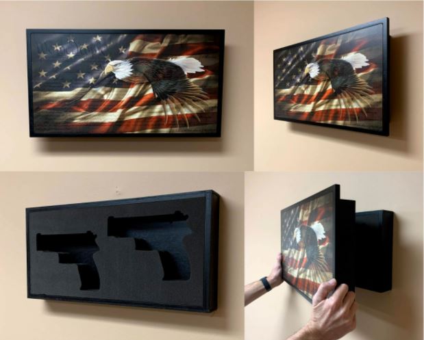 Hideaway Display - USA Eagle
