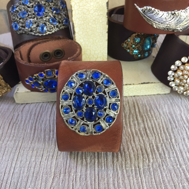 MADE IN THE DEEP SOUTH - Light Brown Cuff - Art Deco Blues